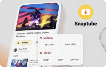 Snaptube Original para Baixar Música e Vídeo Grátis