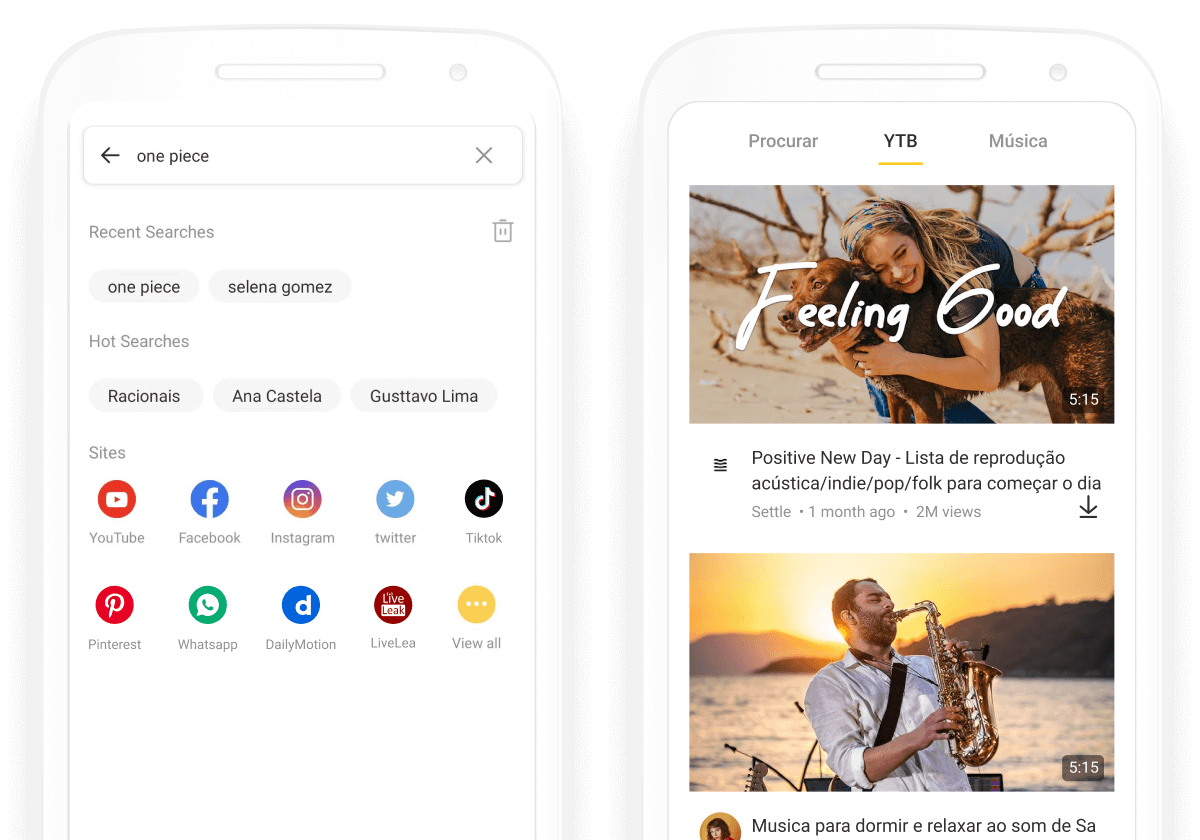 Assistir e baixar vídeos online de mais de 50 plataformas