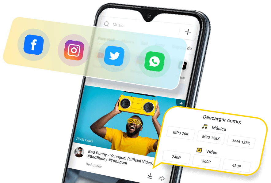 Join Over 100 Million Snaptube Users!