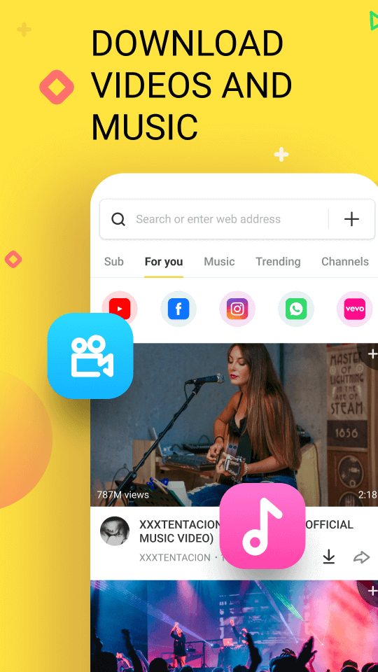 Snaptube download video