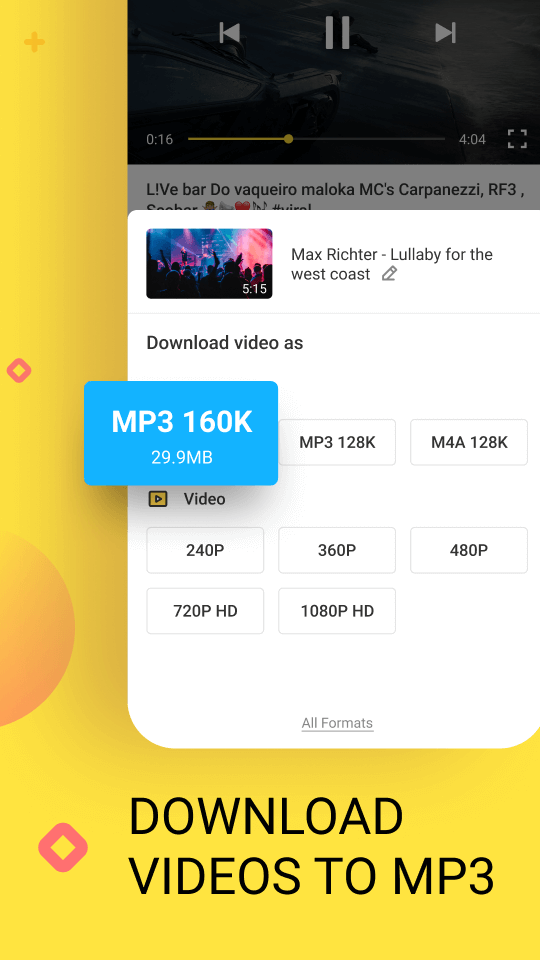 Snaptube download mp3