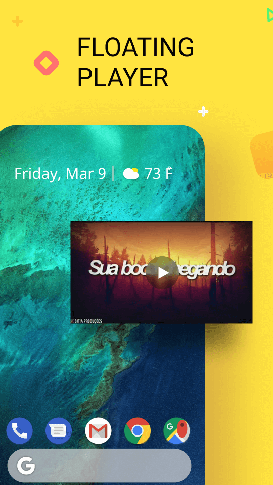 Snaptube float mode
