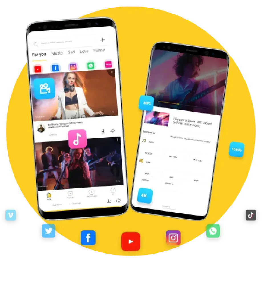Snaptube aplicativo Android para baixar vídeos e músicas